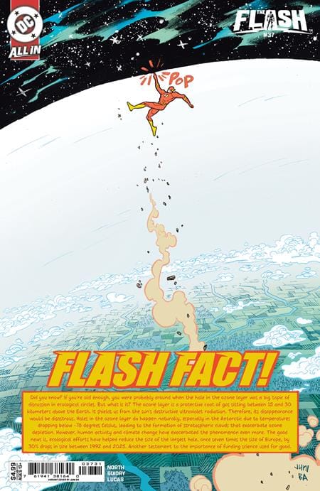 DC Comics Comic Books FLASH #37 CVR C JUNI BA CARD STOCK VAR (Release Date: 09/23/2026) 76194138164003731 0726DC0173