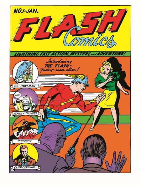 DC Comics Comic Books FLASH COMICS #1 FACSIMILE EDITION CVR A SHELDON MOLDOFF 76194138456600111 1024DC188