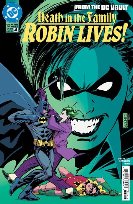 DC Comics Comic Books FROM THE DC VAULT DEATH IN THE FAMILY ROBIN LIVES #4 (OF 4) CVR A RICK LEONARDI '76194138459700411 0824DC235