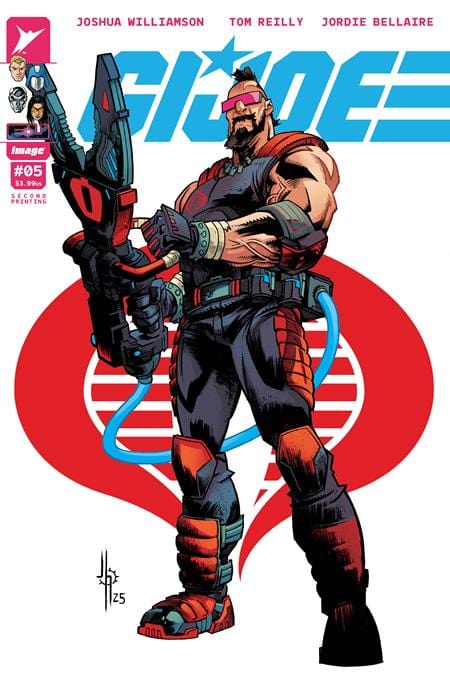DC Comics Comic Books GI JOE #5 2ND PTG CVR B JASON HOWARD VAR 70985304167200522 0125IM957