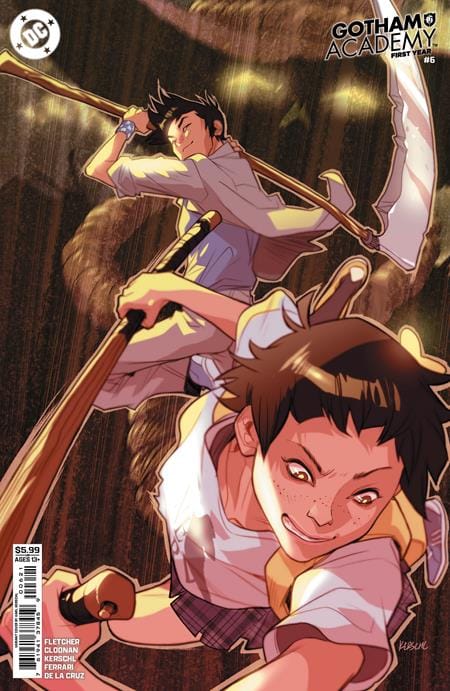 DC Comics Comic Books GOTHAM ACADEMY FIRST YEAR #6 (OF 6) CVR B KARL KERSCHL CARD STOCK VAR 76194137845900621 0526DC0170