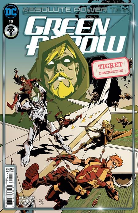 DC Comics Comic Books GREEN ARROW #15 CVR A PHIL HESTER (ABSOLUTE POWER) 76194138013101511 0624DC163