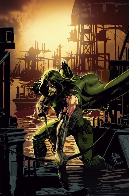 DC Comics Comic Books GREEN ARROW #20 CVR B MIKE DEODATO JR CARD STOCK VAR 76194138013102021 1124DC123