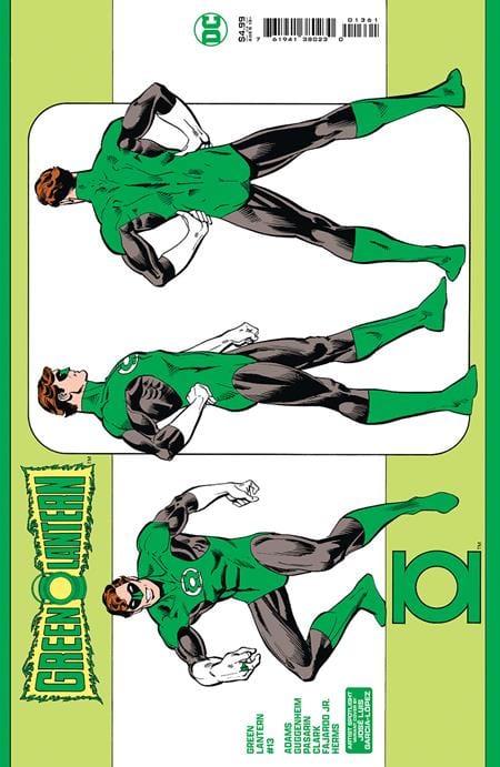 DC Comics Comic Books GREEN LANTERN #13 CVR D JOSE LUIS GARCIA-LOPEZ ARTIST SPOTLIGHT WRAPAROUND CARD STOCK VAR (ABSOLUTE POWER) 76194138023001361 0524DC143