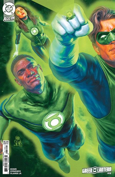 DC Comics Comic Books GREEN LANTERN #18 CVR B MARK SPEARS CONNECTING CARD STOCK VAR 76194138023001821 1024DC162