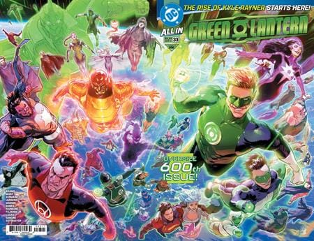DC Comics Comic Books GREEN LANTERN #33 CVR A XERMANICO WRAPAROUND (#600) 76194138023003311 0126DC0084