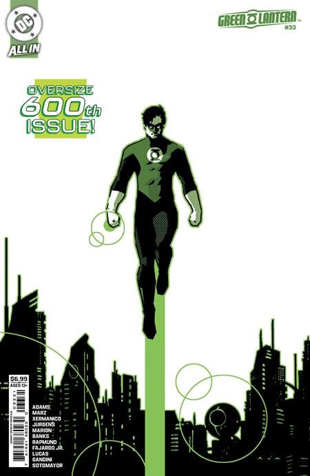 DC Comics Comic Books GREEN LANTERN #33 CVR C DAVID AJA CARD STOCK VAR (#600) 76194138023003331 0126DC0086