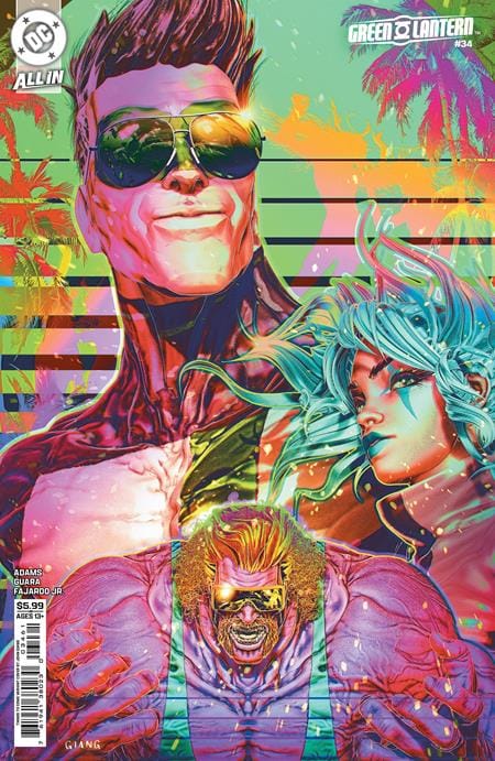 DC Comics Comic Books GREEN LANTERN #34 CVR E JOHN GIANG THINGS TO COME CARD STOCK VAR 76194138023003461 0226DC0153