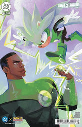 DC Comics Comic Books GREEN LANTERN #35 CVR E CRYSTAL KUNG DC X SONIC CARD STOCK VAR 76194138023003551 0326DC0151