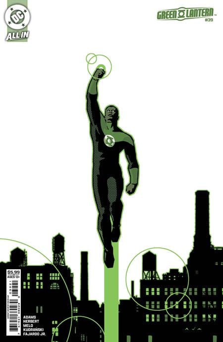 DC Comics Comic Books GREEN LANTERN #39 CVR B DAVID AJA CARD STOCK VAR (Release Date: 09/23/2026) 76194138023003921 0726DC0166