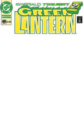 DC Comics Comic Books GREEN LANTERN #49 FACSIMILE EDITION CVR B BLANK CARD STOCK VAR 76194139505000121 0526DC0205