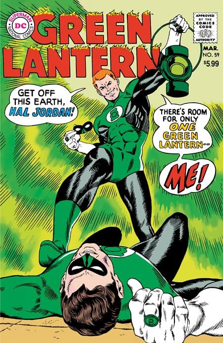 DC Comics Comic Books GREEN LANTERN #59 FACSIMILE EDITION CVR B GIL KANE & MURPHY ANDERSON FOIL VAR 76194138457300131 1024DC195