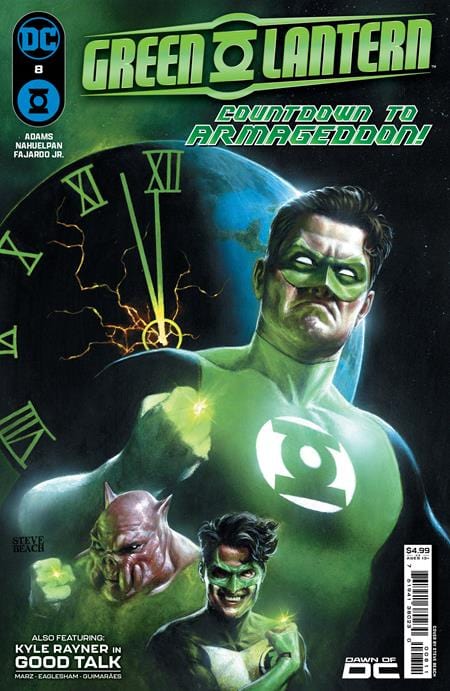 DC Comics Comic Books GREEN LANTERN #8 CVR A STEVE BEACH 76194138023000811 1223DC153