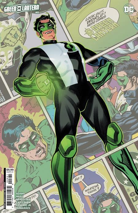 DC Comics Comic Books GREEN LANTERN #8 CVR B EVAN DOC SHANER CARD STOCK VAR 76194138023000821 1223DC154