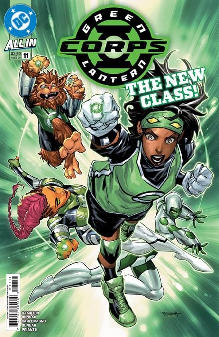 DC Comics Comic Books GREEN LANTERN CORPS #11 CVR A STEPHEN SEGOVIA 76194138905901111 1025DC0155