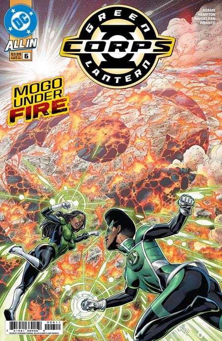 DC Comics Comic Books GREEN LANTERN CORPS #6 CVR A FERNANDO PASARIN & OCLAIR ALBERT 76194138905900611 0525DC154