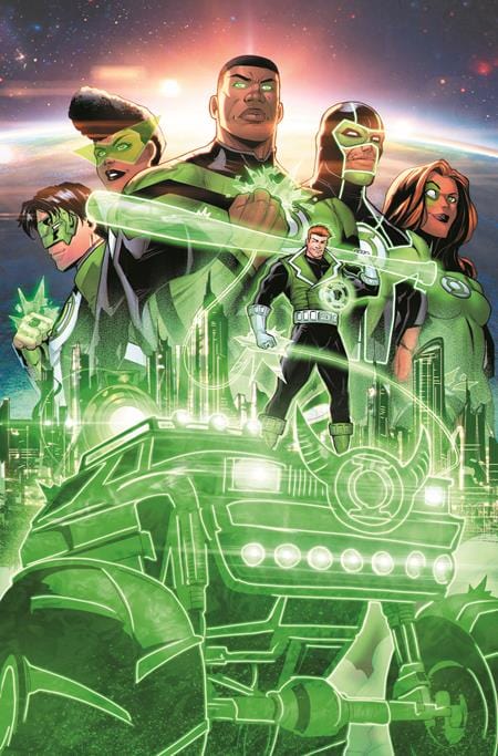 DC Comics Comic Books GREEN LANTERN CORPS #8 CVR C TRAVIS MERCER CARD STOCK VAR (STARBREAKER SUPREMACY) 76194138905900831 0725DC176