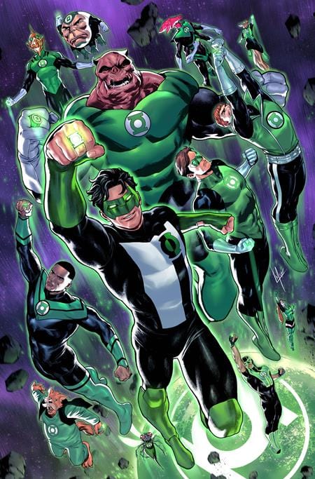 DC Comics Comic Books GREEN LANTERN CORPS #9 CVR C LUCAS MEYER CARD STOCK VAR (STARBREAKER SUPREMACY) 76194138905900931 0825DC0192
