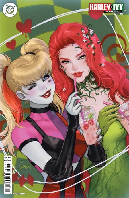 DC Comics Comic Books HARLEY AND IVY LIFE AND CRIMES #1 (OF 6) CVR D LESLEY LEIRIX LI CARD STOCK VAR 76194139146500141 0925DC0111