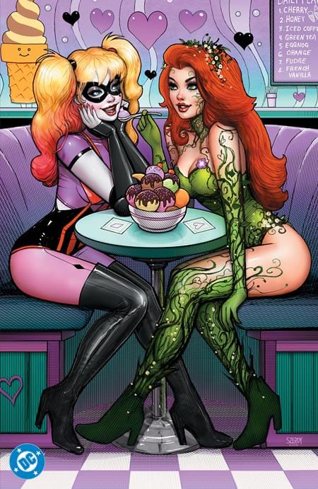 DC Comics Comic Books HARLEY AND IVY LIFE AND CRIMES #1 (OF 6) CVR E MARK BROOKS FOIL VAR 76194139146500151 0925DC0112