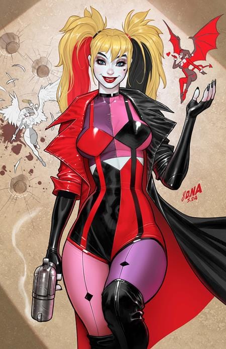 DC Comics Comic Books HARLEY QUINN #44 CVR B DAVID NAKAYAMA CARD STOCK VAR 76194137281504421 0824DC102