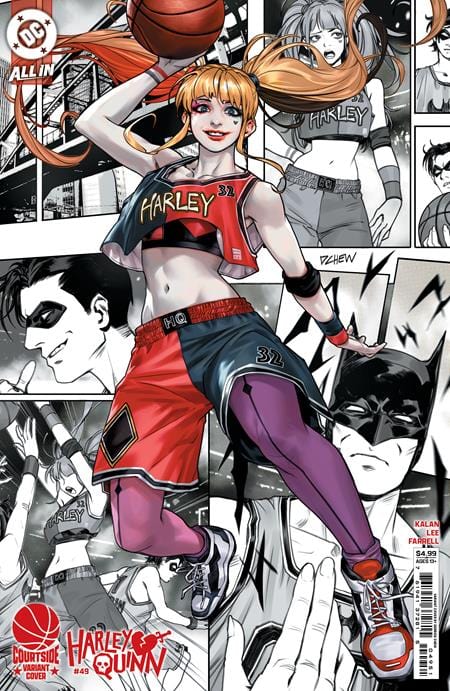 DC Comics Comic Books HARLEY QUINN #49 CVR D DERRICK CHEW COURTSIDE CARD STOCK VAR 76194137281504951 0125DC168