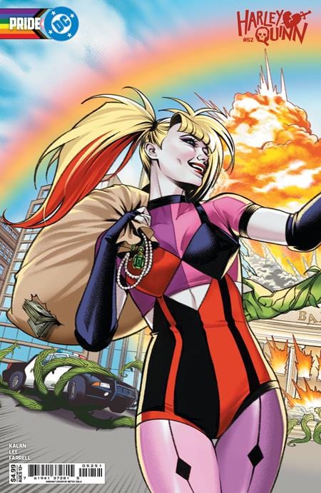 DC Comics Comic Books HARLEY QUINN #52 CVR D BETSY COLA DC PRIDE CONNECTING CARD STOCK VAR 76194137281505251 0425DC125