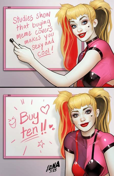 DC Comics Comic Books HARLEY QUINN #53 CVR B DAVID NAKAYAMA CARD STOCK VAR 76194137281505321 0625DC137