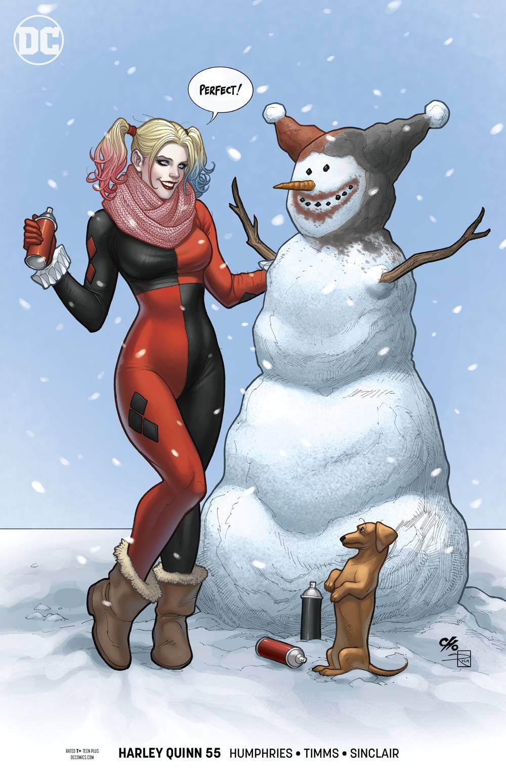 HARLEY QUINN #55 VAR ED
