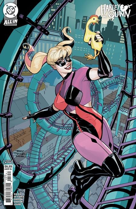 DC Comics Comic Books HARLEY QUINN #57 CVR E TERRY DODSON & RACHEL DODSON CARD STOCK VAR (#200) 76194137281505751 1025DC0108