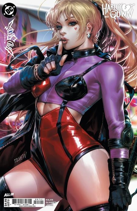 DC Comics Comic Books HARLEY QUINN #67 CVR D DERRICK CHEW CARD STOCK VAR (BATMAN BAD SEEDS) (Release Date: 10/28/2026) 76194137281506741 0826DC0130