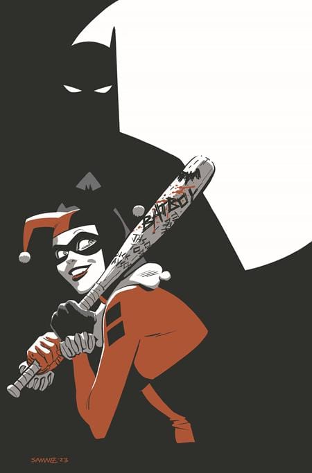 DC Comics Comic Books HARLEY QUINN BLACK WHITE REDDER #2 (OF 6) CVR A CHRIS SAMNEE 76194137938800211 0623DC210