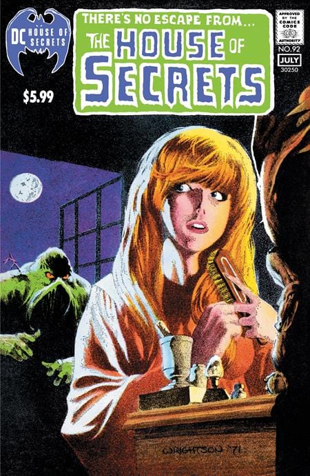 DC Comics Comic Books HOUSE OF SECRETS #92 FACSIMILE EDITION (2024) CVR B BERNIE WRIGHTSON FOIL VAR 76194138458000131 0624DC210