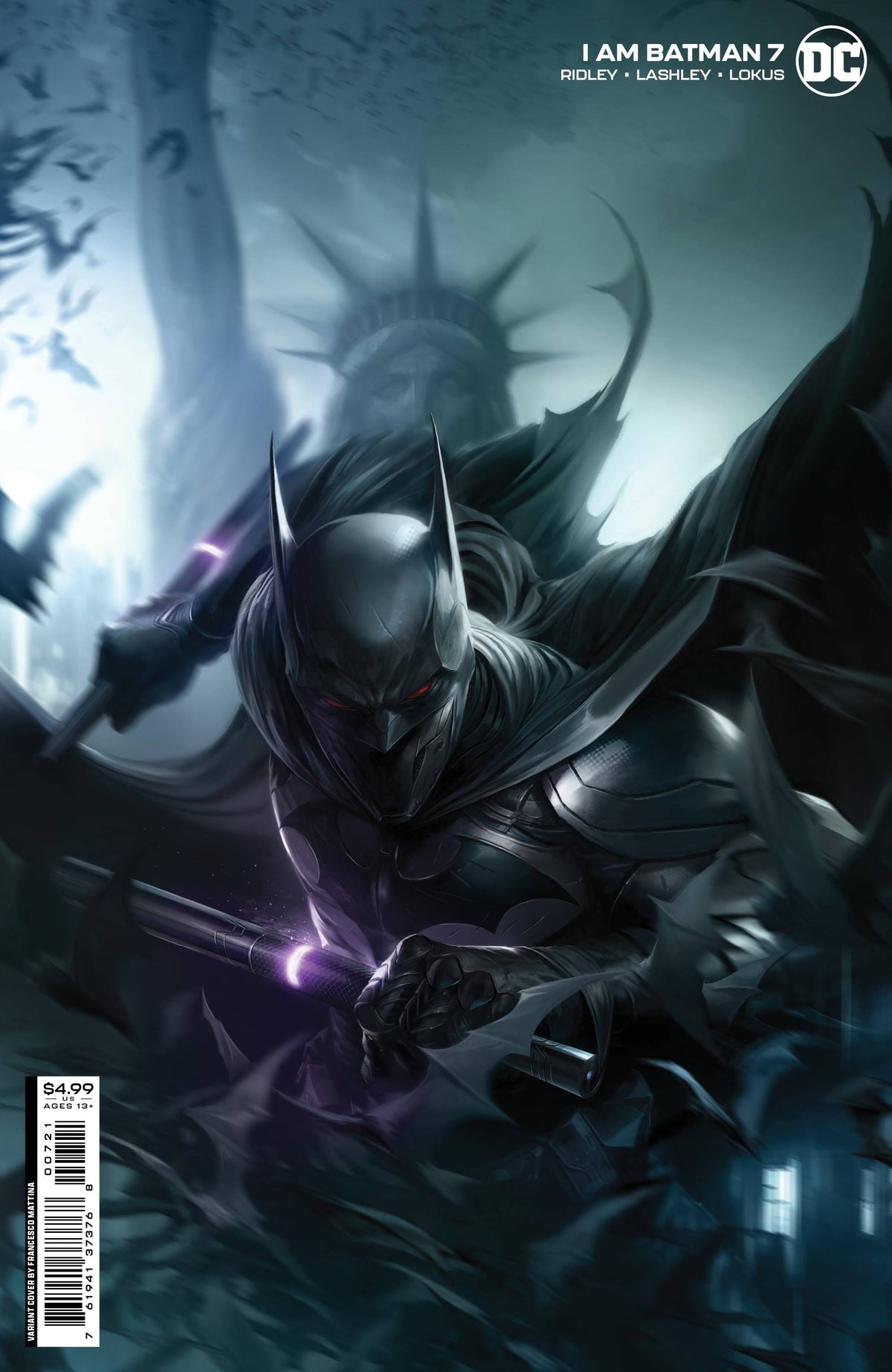 DC Comics Comic Books I AM BATMAN #7 CVR B MATTINA CARD STOCK VAR 76194137376800721