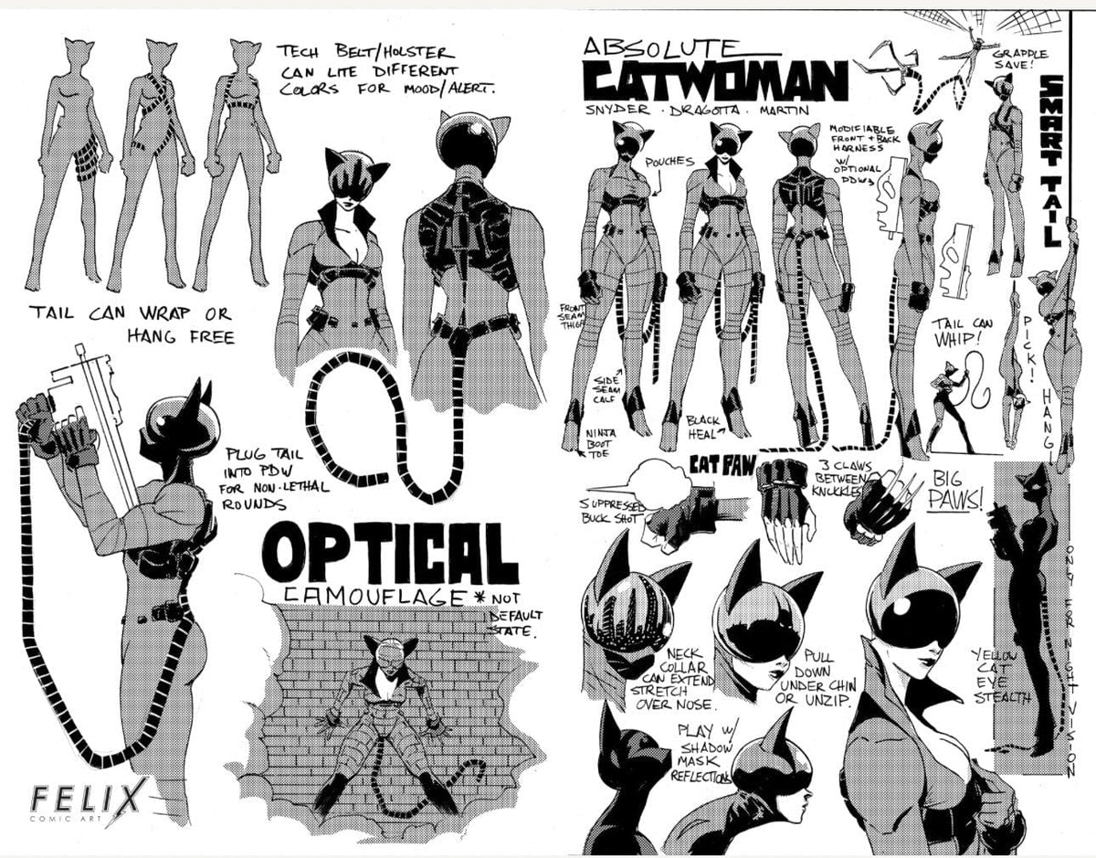 DC Comics Comic Books > Incentives ABSOLUTE BATMAN #13 FELIX COMIC ART NICK DRAGOTTA DESIGN FOIL VARIANT TE-0825DC0047-FELIX