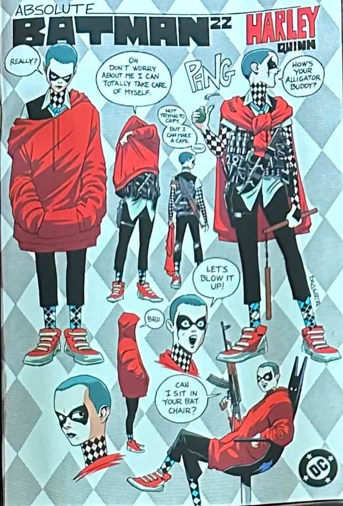 ABSOLUTE BATMAN #22 FELIX COMIC ART NICK DRAGOTTA FOIL DESIGN EXCLUSIVE