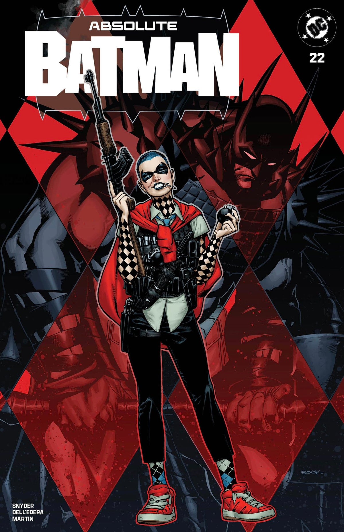 DC Comics Comic Books > Incentives ABSOLUTE BATMAN #22 FELIX COMIC ART RYAN SOOK DESIGN EXCLUSIVE TE-0526DC0016-FELIX-SOOK