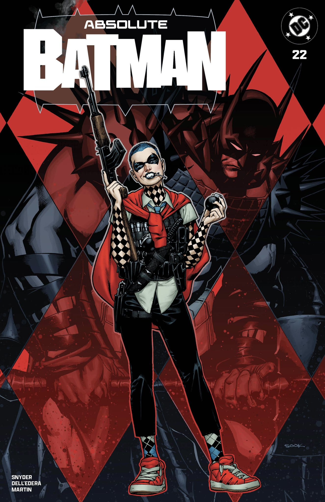 ABSOLUTE BATMAN #22 FELIX COMIC ART RYAN SOOK DESIGN EXCLUSIVE