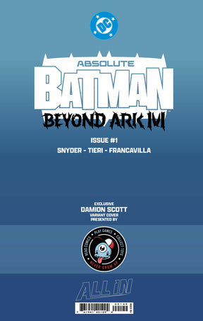 ABSOLUTE BATMAN BEYOND ARK-M #1 (ONE SHOT) DAMION SCOTT THIRD EYE EXCLUSIVE - DOUBLE-PACK (Release Date: 12/16/2026)