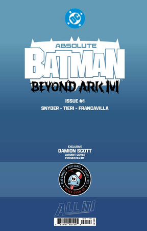 ABSOLUTE BATMAN BEYOND ARK-M #1 (ONE SHOT) DAMION SCOTT THIRD EYE EXCLUSIVE - DOUBLE-PACK (Release Date: 12/16/2026)