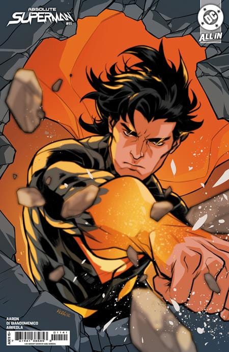 DC Comics Comic Books > Incentives ABSOLUTE SUPERMAN #11 CVR D INC 1:25 KARL KERSCHL CARD STOCK VAR 76194138585301141 0725DC035