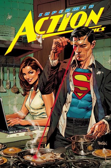 ACTION COMICS #1069 CVR F INC 1:25 DAN PANOSIAN CARD STOCK VAR