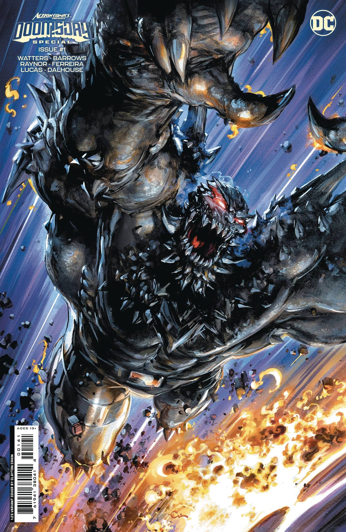 Doomsday Eye DC Comics Comic Books > Incentives ACTION COMICS PRESENTS DOOMSDAY ...