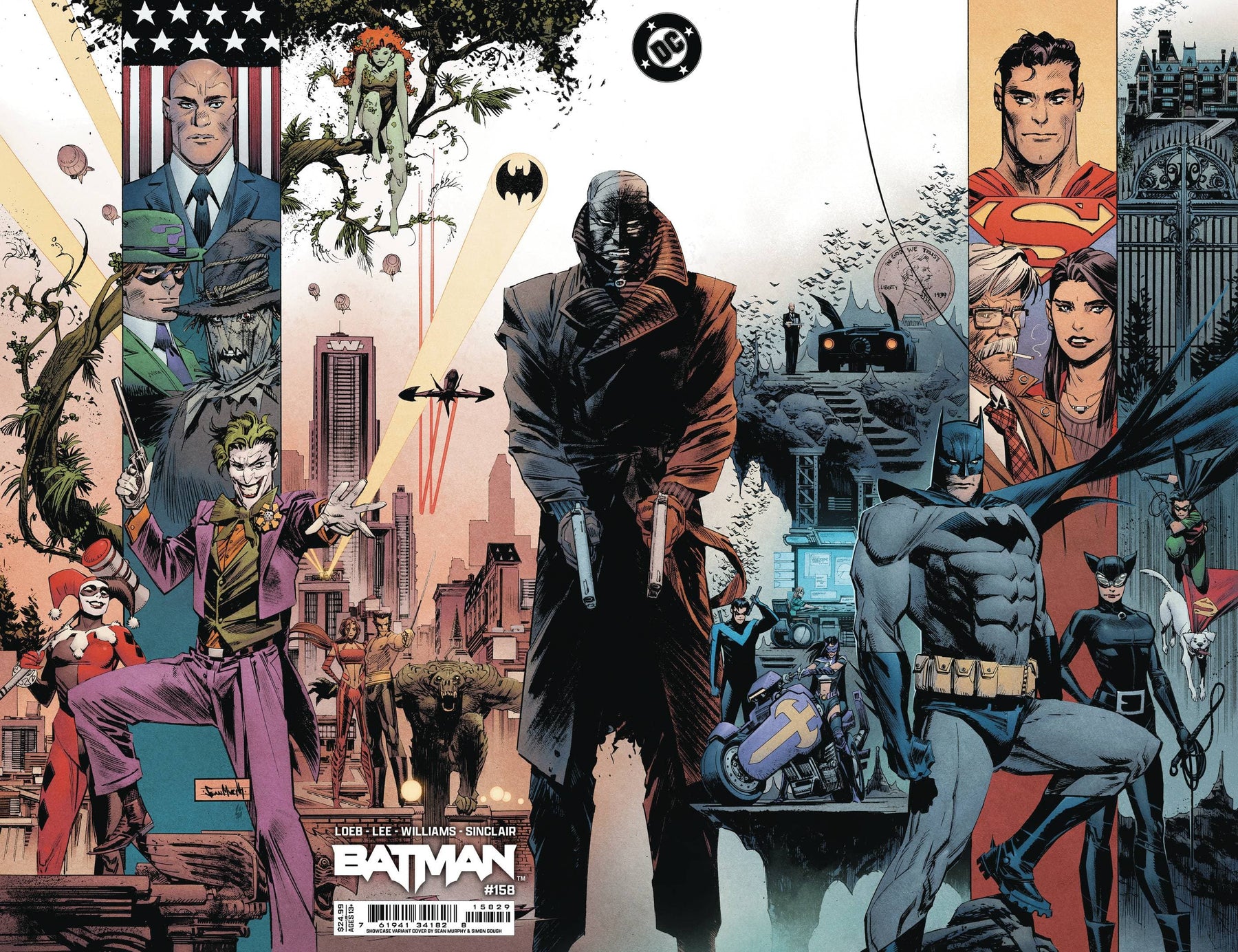 BATMAN #158 CVR K SEAN GORDON MURPHY DC SHOWCASE WRAP FOIL INCV