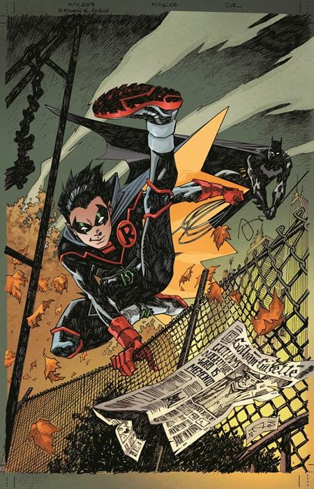 DC Comics Comic Books > Incentives BATMAN AND ROBIN #18 CVR D INC 1:25 JOHN MCCREA CARD STOCK VAR 76194138050601841 1224DC123