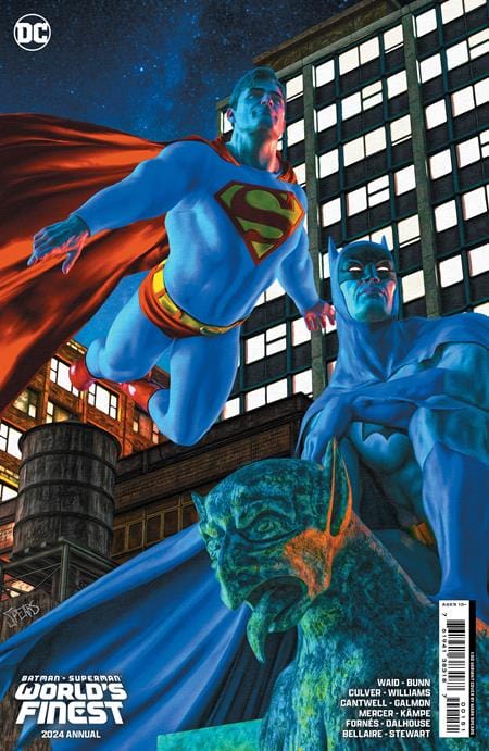 DC Comics Comic Books > Incentives BATMAN SUPERMAN WORLDS FINEST 2024 ANNUAL #1 (ONE SHOT) CVR E INC 1:50 MARK SPEARS CARD STOCK VAR 76194138318700151 1123DC092