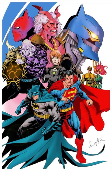 DC Comics Comic Books > Incentives BATMAN SUPERMAN WORLDS FINEST #50 CVR I INC 1:25 SALVADOR LARROCA CARD STOCK VAR 76194137521205081 0226DC0142