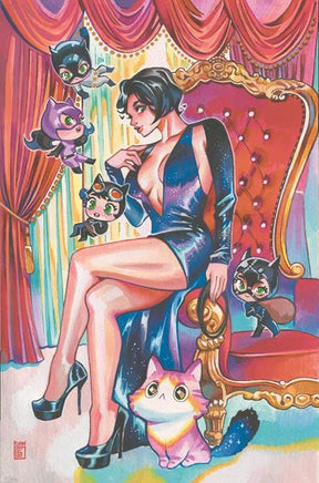 CATWOMAN #58 CVR E INC 1:25 RIAN GONZALES CARD STOCK VAR (BATMAN CATWOMAN THE GOTHAM WAR)