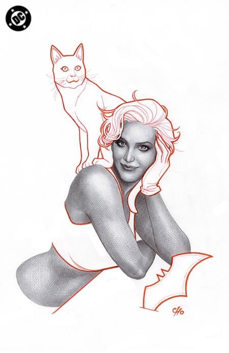 DC Comics Comic Books > Incentives CATWOMAN #70 CVR E INC 1:50 FRANK CHO BLACK & WHITE CARD STOCK VAR 76194135682207051 0924DC085