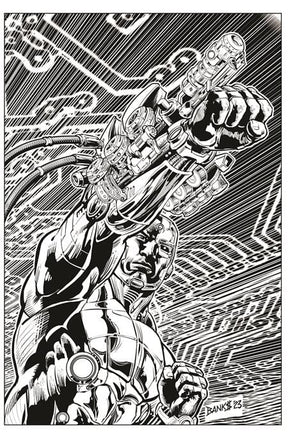 CYBORG #4 (OF 6) CVR C INC 1:25 DARRYL BANKS CARD STOCK VAR